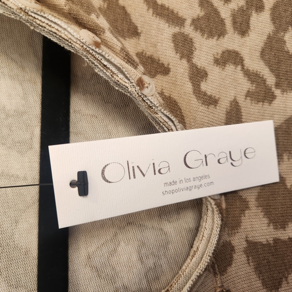 Leopard Print Long Sleeve Top - Picture 3 of 4